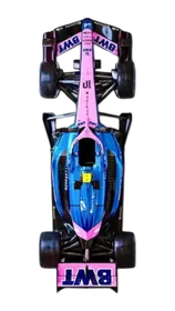 Alpine Formula 1 car — Track Replay