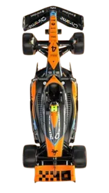 McLaren Formula 1 car — Race Progression